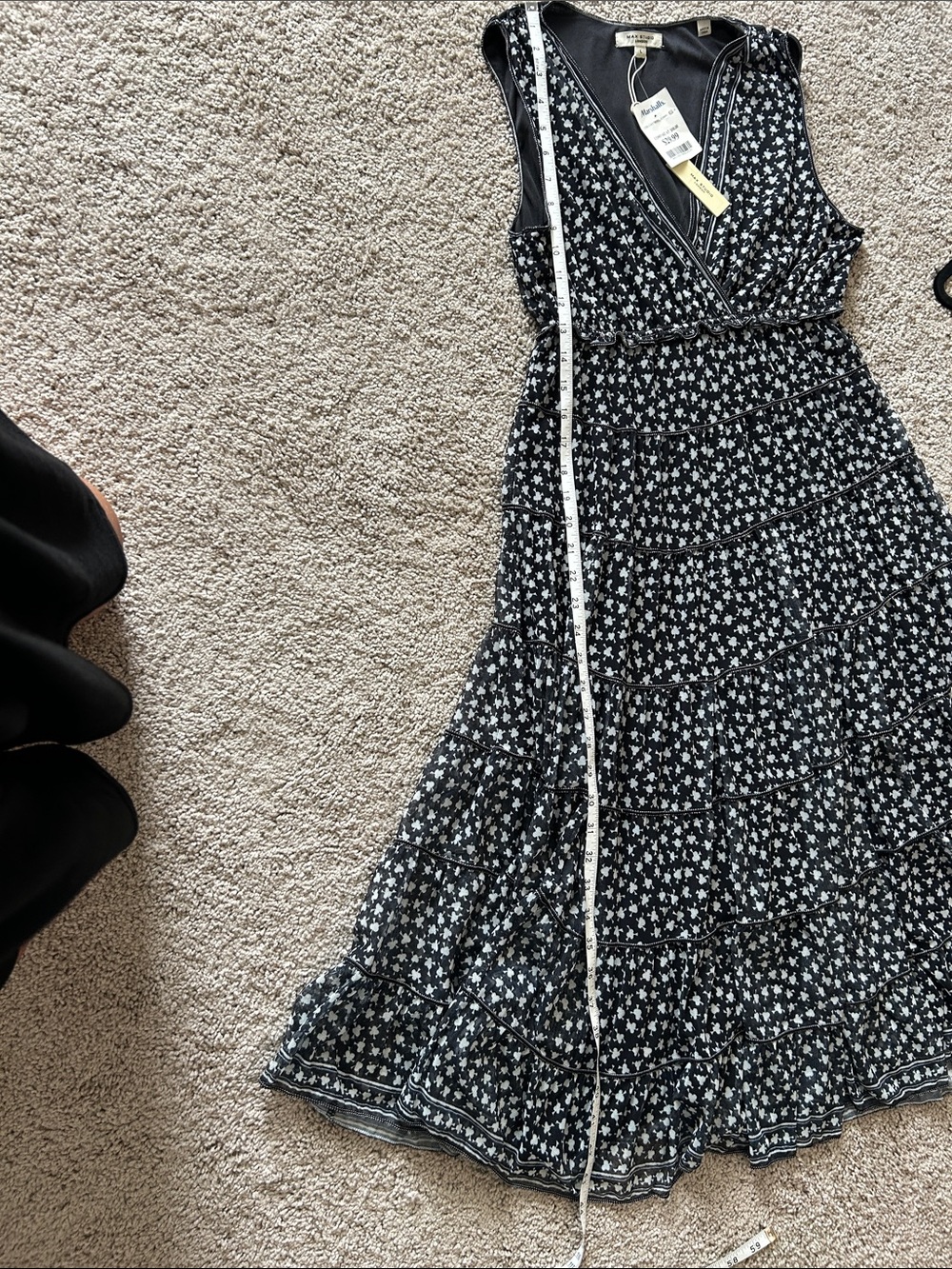 Women’s midi sleeveless dress - Picture 5 of 7